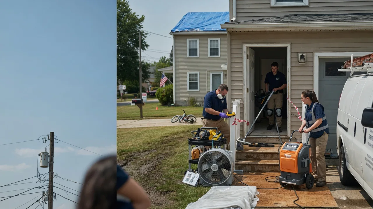 Water Damage Repair in Covert, MI near me